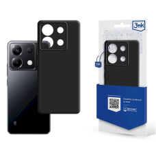 Poco X6 5G 3mk Matt dėklas – juodas