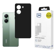 Xiaomi Poco X7 Pro dėklas 3mk Matt Case – matinės juodos spalvos