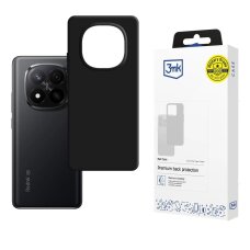 Xiaomi Redmi Note 14 Pro+ dėklas 3mk Matt Case Pro – matinės juodos