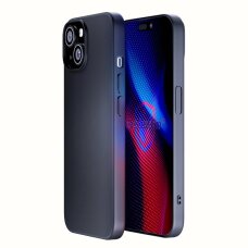 iPhone 15 dėklas 3mk Matt Case Pro – matinės juodos