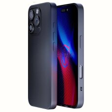 iPhone 16 Pro Max dėklas 3mk Matt Case Pro – matinės juodos