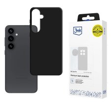 Samsung Galaxy S25 dėklas 3mk Matt Case Pro – matinės juodos spalvos
