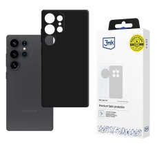 Samsung Galaxy S25 Ultra dėklas 3mk Matt Case Pro – matinės juodos
