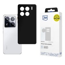 Xiaomi 15 Pro dėklas 3mk Matt Case Pro – matinės juodos
