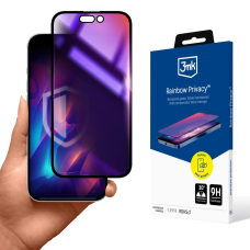3mk Rainbow Privacy apsauginis stiklas Apple iPhone 14 Pro Max