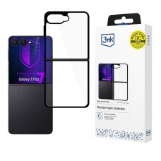 Samsung Galaxy Z Flip 7 3mk Satin Armor Case+ dėklas – permatomas juodas