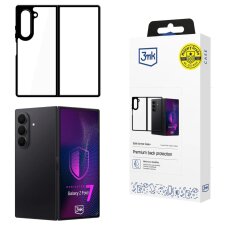 Samsung Galaxy Z Fold 7 3mk Satin Armor Case+ dėklas – permatomas juodas