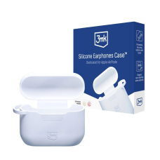 AirPods Pro / AirPods Pro 2 3mk Silicon dėklas – baltas