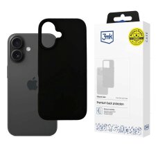Akcija! 3mk Silicone Dėklas iPhone 16 Plus - Juodas Akcija! 3mk Silicone Dėklas iPhone 16 Plus - Juodas