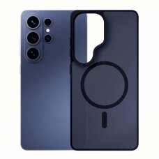 Samsung Galaxy S26 Ultra 3mk Smoke MagCase dėklas – pilkas permatomas