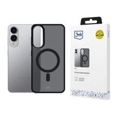 Samsung Galaxy S25 Edge 3mk Smoke MagCase dėklas – juodas