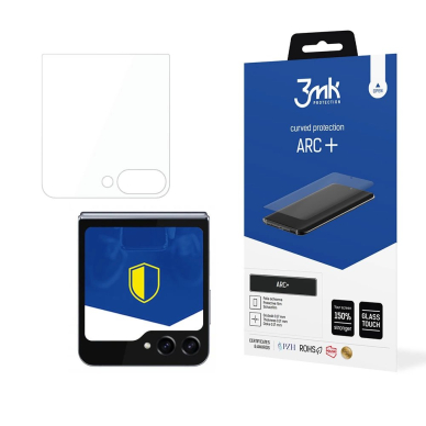 Samsung Galaxy Z Flip 5 (priekis) – 3mk ARC+ plėvelė