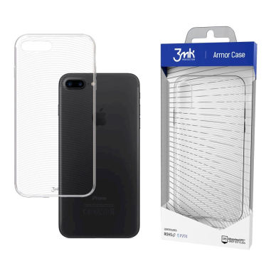 iPhone 7 Plus / 8 Plus 3mk Armor dėklas – permatomas