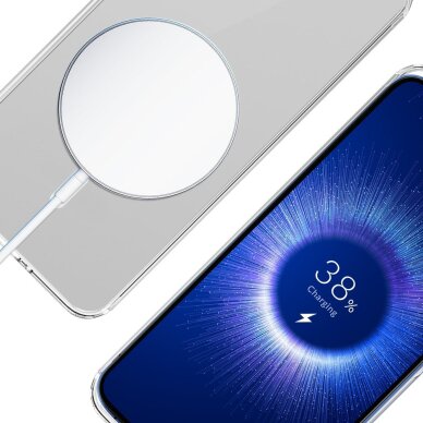 Google Pixel 10 / 10 Pro 3mk Armor Mag dėklas – permatomas 2 Google Pixel 10 / 10 Pro 3mk Armor Mag dėklas – permatomas 2