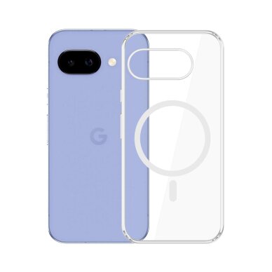 Google Pixel 10A 3mk Armor MagCase dėklas – skaidrus 6 Google Pixel 10A 3mk Armor MagCase dėklas – skaidrus 6