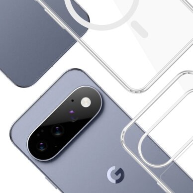 Google Pixel 11 Pro XL 3mk Armor MagCase dėklas – skaidrus 9