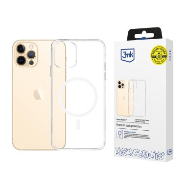 iPhone 12 Pro Max 3mk Armor MagCase dėklas – skaidrus