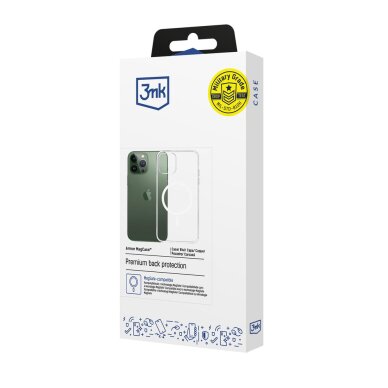 iPhone 13 Pro Max 3mk Armor MagCase dėklas – skaidrus 1