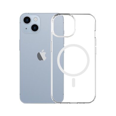 iPhone 14 Plus 3mk Armor MagCase dėklas – skaidrus 2 iPhone 14 Plus 3mk Armor MagCase dėklas – skaidrus 2