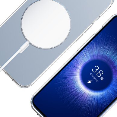 iPhone 14 Plus 3mk Armor MagCase dėklas – skaidrus 5