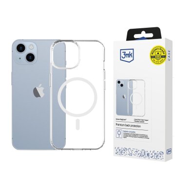 iPhone 14 Plus 3mk Armor MagCase dėklas – skaidrus iPhone 14 Plus 3mk Armor MagCase dėklas – skaidrus