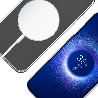 iPhone 15 Plus 3mk Armor MagCase dėklas – skaidrus 6