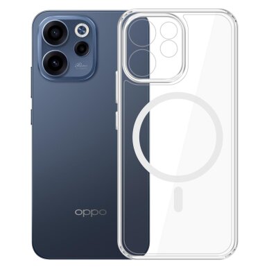 Oppo Reno 15 F 5G / Reno 15 FS 5G (CPH2801) 3mk Armor MagCase dėklas – skaidrus 5 Oppo Reno 15 F 5G / Reno 15 FS 5G (CPH2801) 3mk Armor MagCase dėklas – skaidrus 5