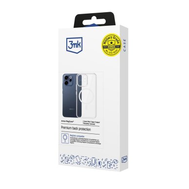 Oppo Reno 15 F 5G / Reno 15 FS 5G (CPH2801) 3mk Armor MagCase dėklas – skaidrus 8