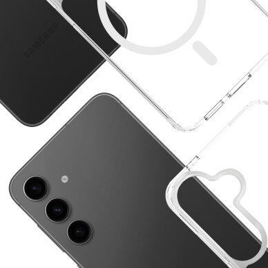 Samsung Galaxy S24+ 3mk Armor MagCase dėklas – skaidrus 3