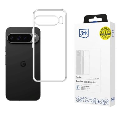 Google Pixel 10 Pro XL dėklas 3mk Clear – skaidrus