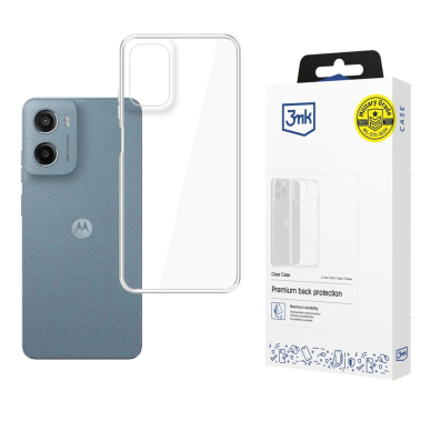 3MK Clear Dėklas Motorola Moto G05 / E15 G4 - Permatomas