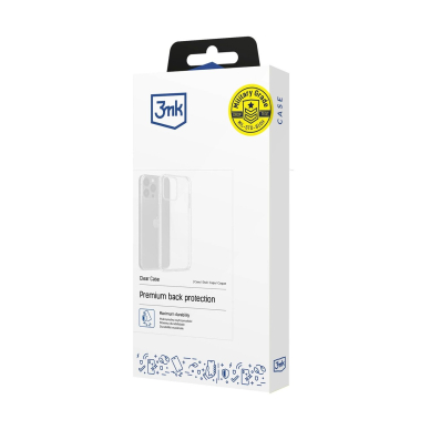 3MK Clear Dėklas Xiaomi Redmi Note 14 Pro 4G - Permatomas