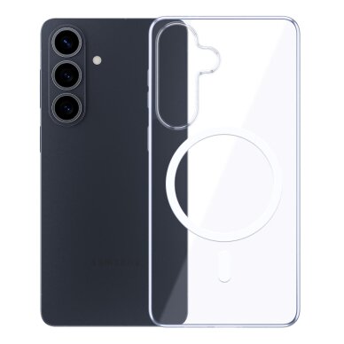Samsung Galaxy S26 Pro 3mk Clear MagCase dėklas – skaidrus 1 Samsung Galaxy S26 Pro 3mk Clear MagCase dėklas – skaidrus 1