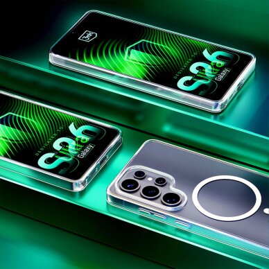 Samsung Galaxy S26 Ultra 3mk Clear MagCase dėklas – skaidrus 5