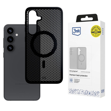 3mk COOLing Dėklas MagSafe Samsung Galaxy S25+ - Juodas