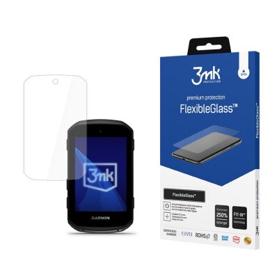 Garmin Edge 550 / Edge 850 3mk FlexibleGlass hibridinis stiklas
