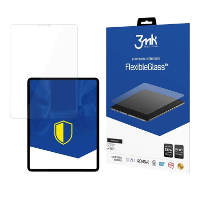 iPad Pro 12.9" 1 / 2 kartos 3mk FlexibleGlass™ lankstus apsauginis stiklas