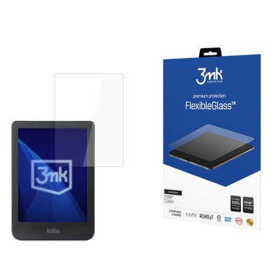 Kobo Clara Colour 6 3mk FlexibleGlass hibridinis stiklas Kobo Clara Colour 6 3mk FlexibleGlass hibridinis stiklas