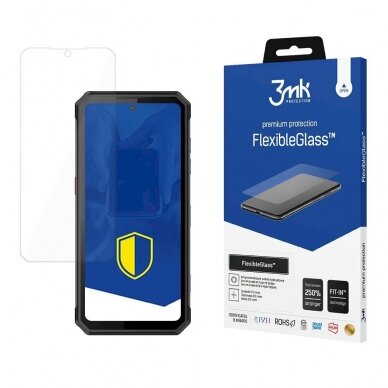 3mk FlexibleGlass™ Lankstus apsauginis stiklas Oukitel WP21 3mk FlexibleGlass™ Lankstus apsauginis stiklas Oukitel WP21