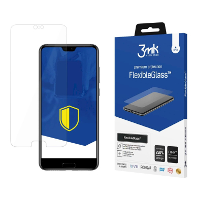 Huawei P20 Pro 3mk FlexibleGlass™ lankstus apsauginis stiklas