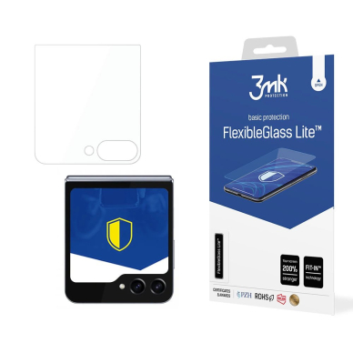 Samsung Galaxy Z Flip 5 (front) 3mk FlexibleGlass Lite™ hybrid glass