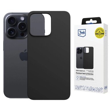 Apple iPhone 13 Pro Max 3mk Hardy MagSilicone dėklas – juodas