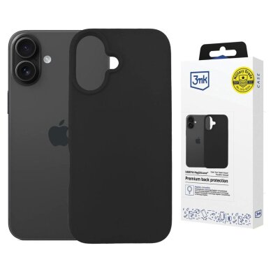 iPhone 16 dėklas 3mk Hardy MagSilicone – pilkas