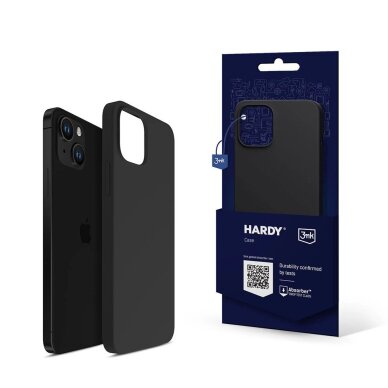 iPhone 14 Plus 3mk Hardy silikoninis MagCase dėklas – pilkas iPhone 14 Plus 3mk Hardy silikoninis MagCase dėklas – pilkas