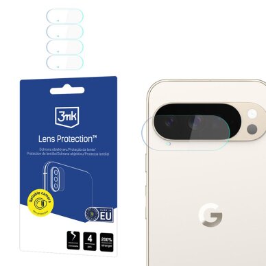 Google Pixel 10 Pro XL 3mk Lens Protection kameros stiklas Google Pixel 10 Pro XL 3mk Lens Protection kameros stiklas