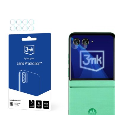 Motorola Razr 60 3mk Lens Protection kameros apsauginis stiklas