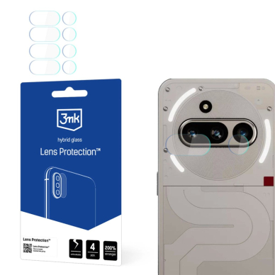 3mk Lens Protection kameros stiklas skirtas Nothing Phone (3a)