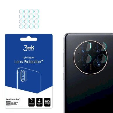 Huawei Mate 50 Pro 3mk Lens Protection™ hibridinis kameros stiklas Huawei Mate 50 Pro 3mk Lens Protection™ hibridinis kameros stiklas