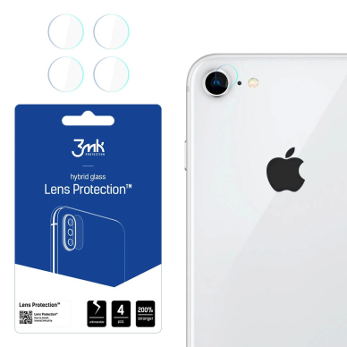 iPhone 7 / 8 3mk Lens Protection™ hibridinis kameros stiklas