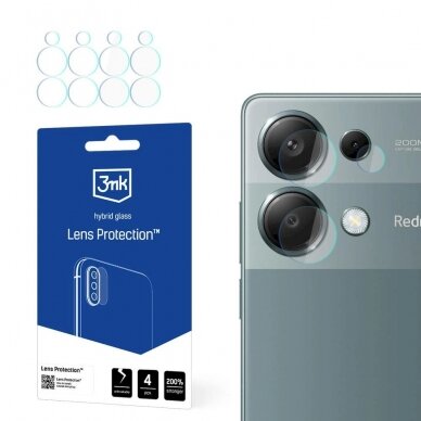 3mk Lens Protection™ hybrid camera glass for Redmi Note 13 Pro 4G 3mk Lens Protection™ hybrid camera glass for Redmi Note 13 Pro 4G